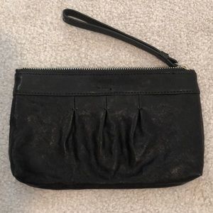 Cole Haan Black Wristlet